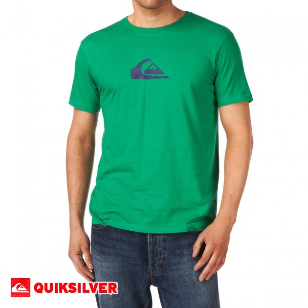Quiksilver Mountain T-Shirt - Field Green