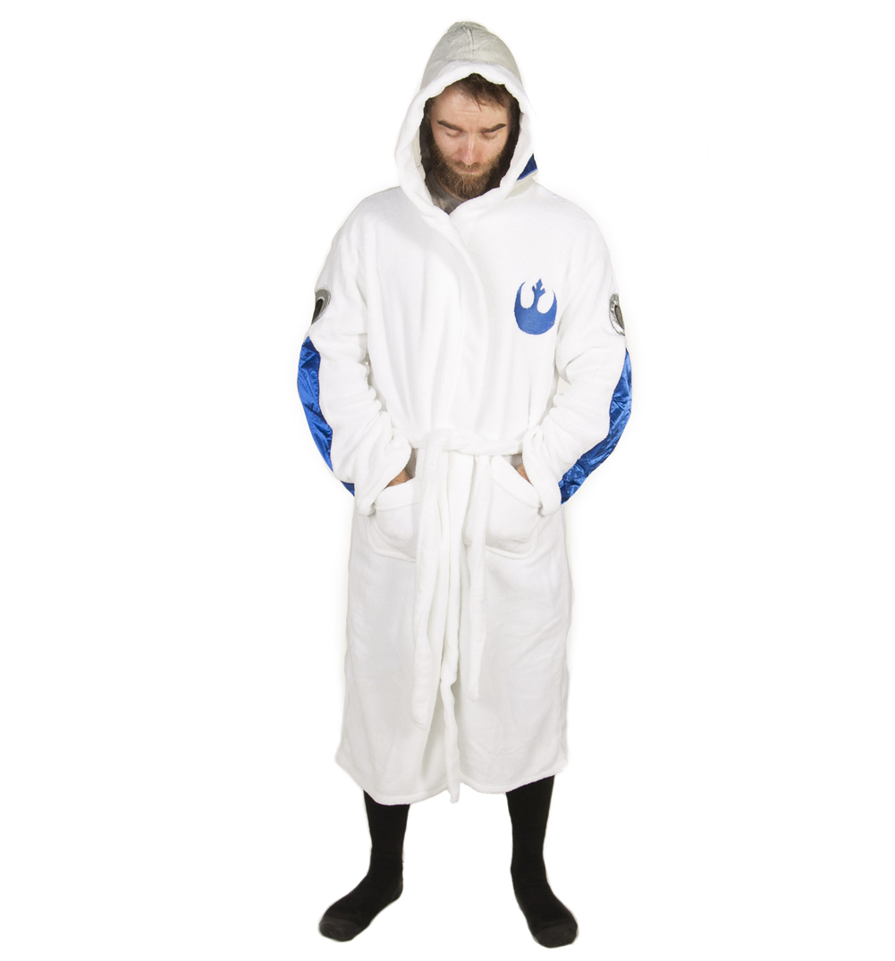 R2-D2 Costume Star Wars Fleece Dressing Gown