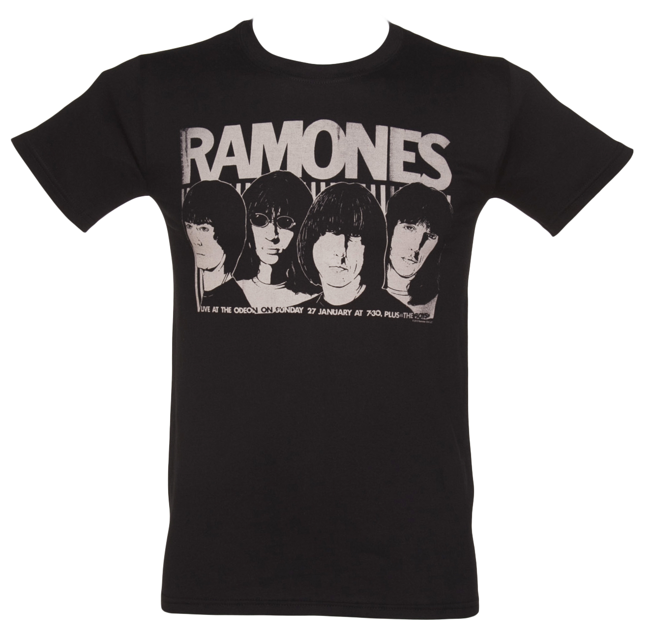 Ramones Odeon Poster T-Shirt