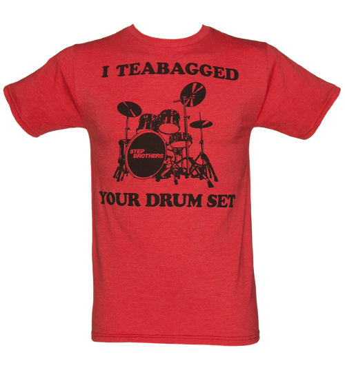 Red I Teabagged Your Drum Set Step