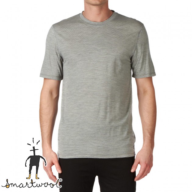 SmartWool Microweight T-Shirt - Silver Gray