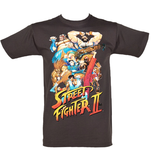 Street Fighter Grey T-Shirt