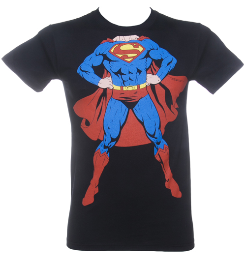 Mens Superman Full Body Costume T-Shirt