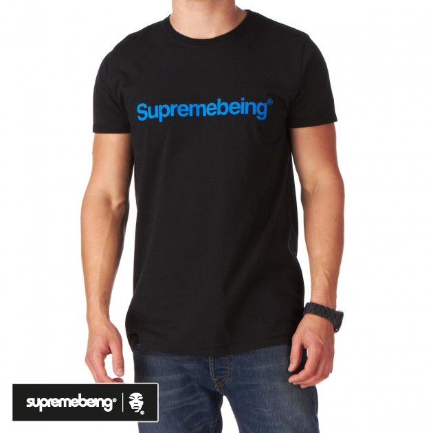 Mens Supremebeing Superneue T-Shirt - Black