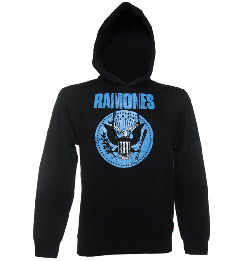 The Ramones Blue Seal Hoodie