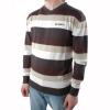 mens The Realm V Neck Sweater . Pewter