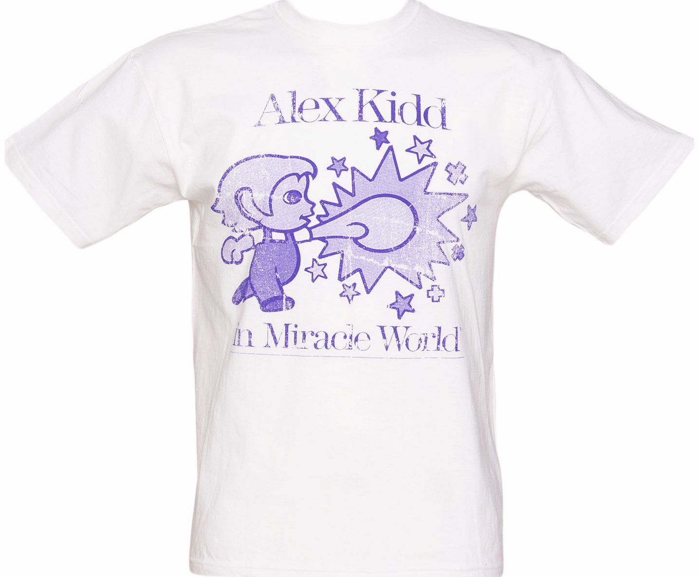 White Alex Kidd In Miracle World Sega