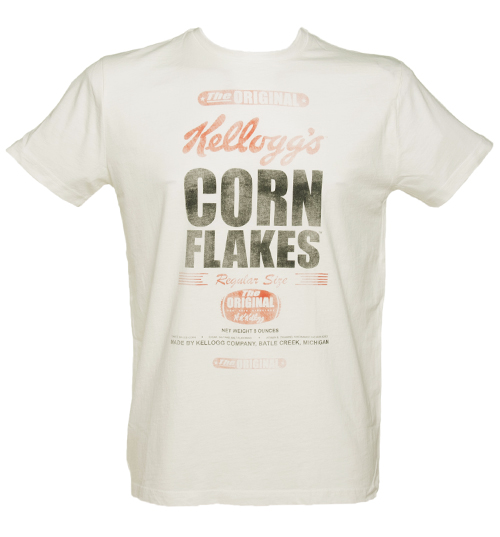 White Kelloggs Corn Flakes T-Shirt