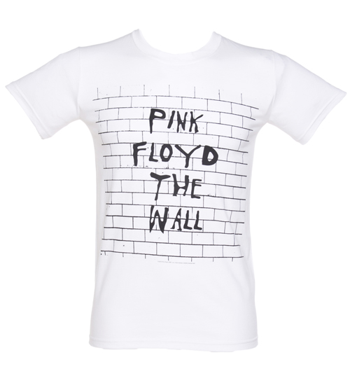 White Pink Floyd The Wall T-Shirt