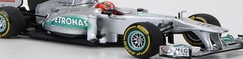 Mercedes-Benz Mercedes AMG Petronas F1 team, No.7, M.Schumacher, Presentations vehicle, 2012, Model Car, Ready-made, Minichamps 1:43