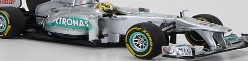 Mercedes-Benz Mercedes AMG Petronas F1 team, No.8, N.Rosberg, Presentations vehicle, 2012, Model Car, Ready-made, Minichamps 1:43