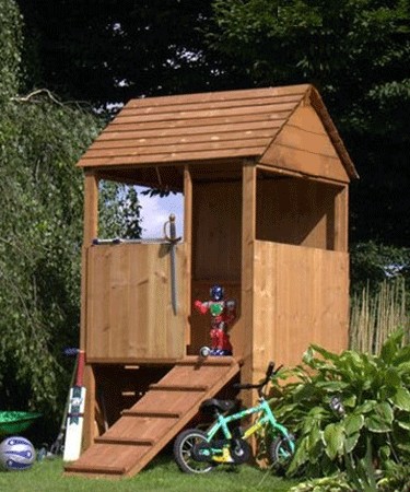 Lookout Wooden Playhouse