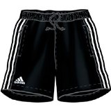 Adidas 3S Shorts (Black/White Small)