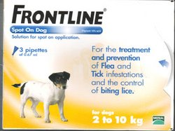 Frontline Spot-on for Dogs:3x0.67ml