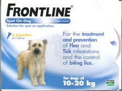 Merial Frontline Spot-on for Dogs:6x1.34ml