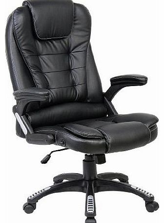 Meriden Furniture Exectuve Recling Extra Padded Black Office ChairMO17 BK
