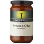 Case of 6 Meridian Organic Olive Pasta Sauce 440g