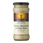 Meridian Foods Meridian Creamy White Wine and Mushroom Sauce 350g
