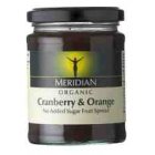Meridian Organic Cranberry & Orange Spread 284g