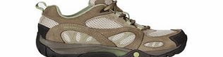 Merrell Azura khaki and lime ankle boots