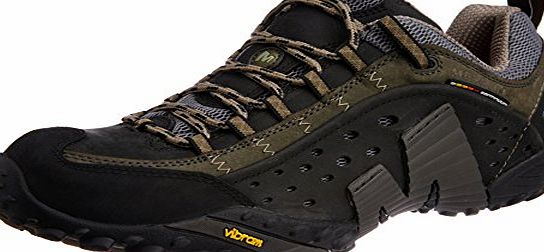 Merrell Intercept, Men Low Rise Hiking Shoes, Black (Smooth Black), 8 UK (42 EU)
