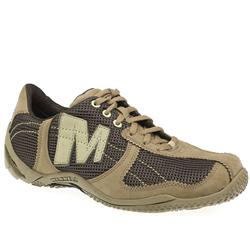 Merrell Male Ell Circuit Spark Leather Upper Fashion Large Sizes in Grey