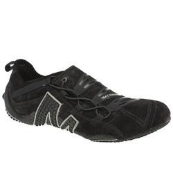 Merrell Male Ell Relay Web Suede Upper Fashion Large Sizes in Black