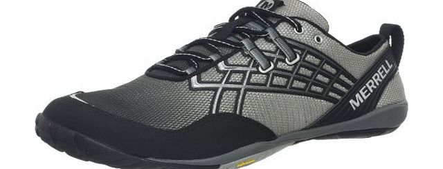 Merrell Mens Trail Glove 2 Trail Running Shoes J41779 Black/Silver 43.5 EU/9 UK