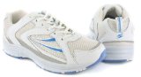 Sports Image `Explode` Womens Lace Up Running Trainers - White/Light Blue - 7 UK