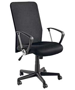 Mesh Swivel Office Chair - Black