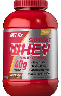 MET-Rx Supreme Whey 5LB Protein Shake - Chocolate