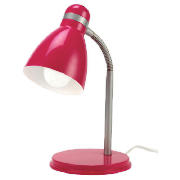 Metal Desk Lamp, Pink