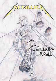 Metallica And Justice For All Textile Poster