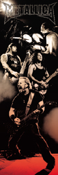 Metallica Live Door Poster