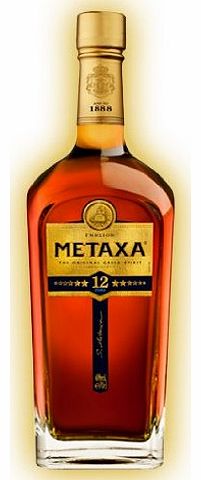 Metaxa  12 Stars Greek Brandy 70cl Bottle