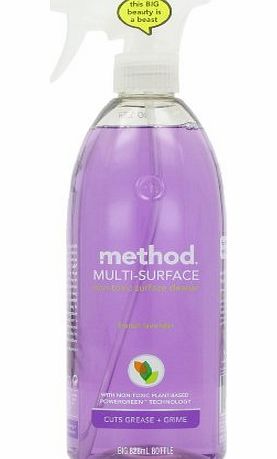 Method Products Method All Purpose Surface Cleaner Lavender 828 ml (Pack of 8)
