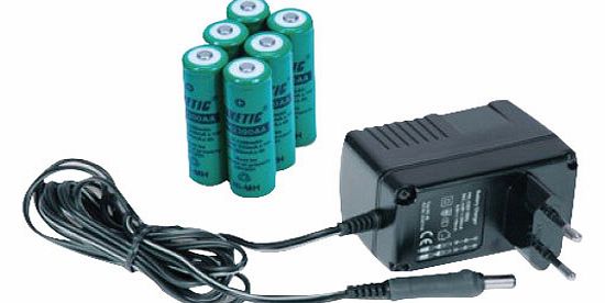 A1083 Battery charger with a set of 6 pcs