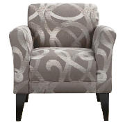 Metro special edition occasional chair, charcoal
