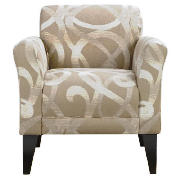 Metro special edition occasional chair, latte