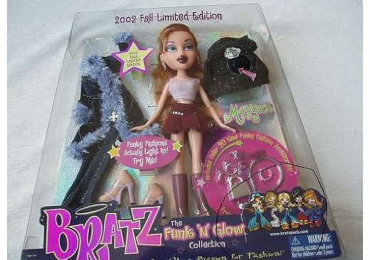 MGA Bratz The Funk And Glow 2002 Fall Limited Edition Meygan - The fashion is faulty and does not light 