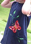Mi Mariposa at notonthehighstreet.com Embroidered Butterfly Tunic