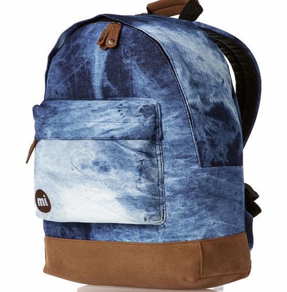 Mi-Pac Denim Dye Backpack - Blue