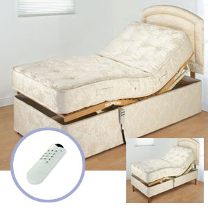 MiBed Anna- 5FT (2 x 2FT 6and#39;) Linked Adjustable Bed
