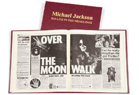 Michael Jackson Newspaper Book