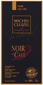 Michel Cluizel Noir au Cafe, dark chocolate bar
