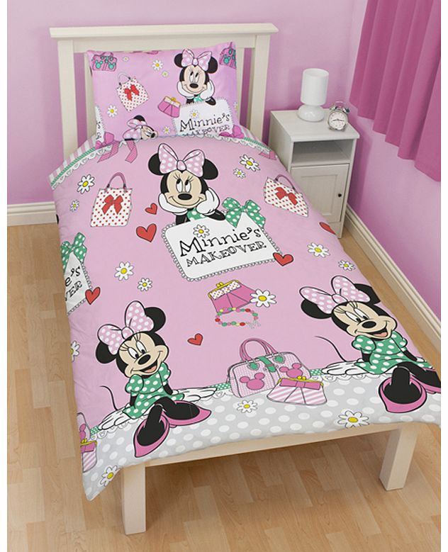 Minnie Mouse Chic Single Rotary Duvet Cover