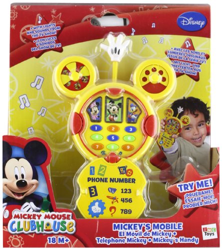 Mickey Mouse IMC Toys - 180710 - Mickey Mouse Clubhouse Mickeys Mobile Phone