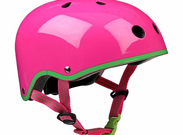Micro Accessories Micro Safety Helmet: Neon Pink (Medium 53-58cm)