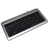 Micro Direct MD Silver / Black Mini Keyboard PS/2