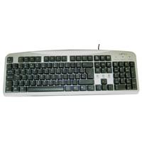 Micro Direct MD Silver/Black Keyboard PS/2